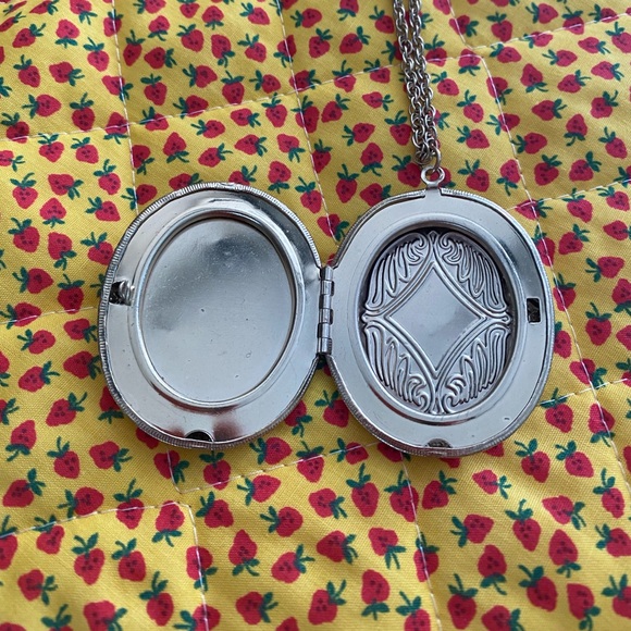 Owl Locket Necklace - Picture 2 of 3